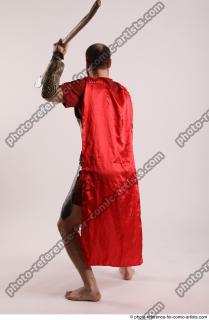 MARCUS STANDING POSE WITH SWORD AND SPEAR